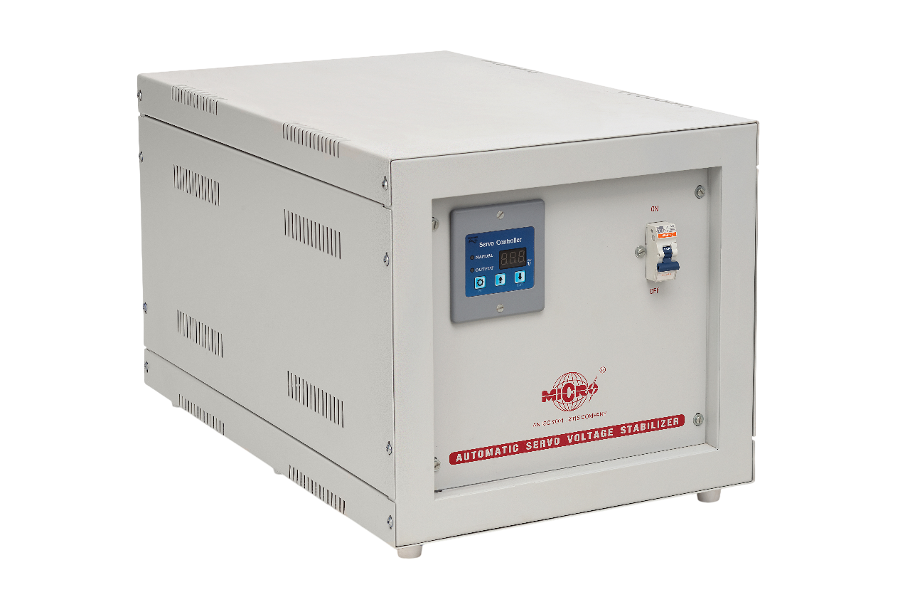 Single Phase Servo Voltage Stabilizer